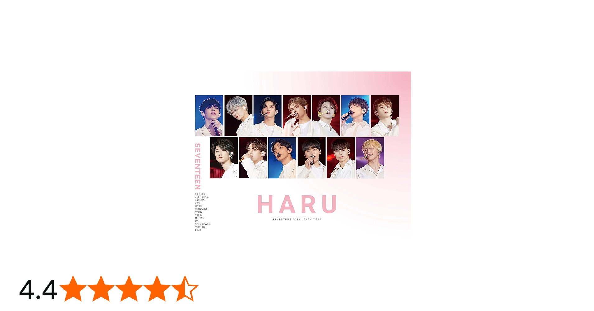 Amazon.co.jp: SEVENTEEN 2019 JAPAN TOUR HARU 【DVD】 : DVD
