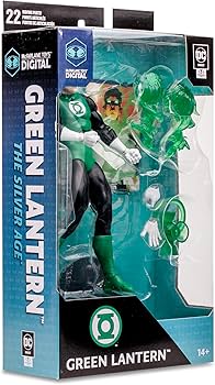 Amazon.co.jp: McFarlane Toys - DC Direct Green Lantern (シルバー