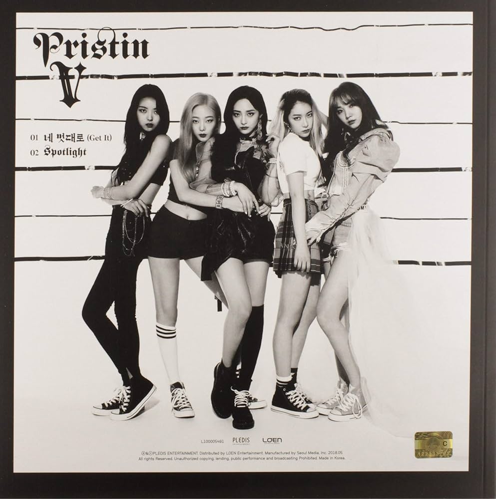 Amazon.co.jp: PRISTIN V 1stシングル - LIKE A V: ミュージック