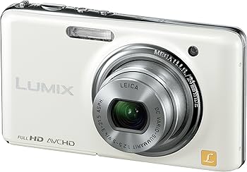 Amazon | パナソニック デジタルカメラ LUMIX FX77 リリーホワイト DMC