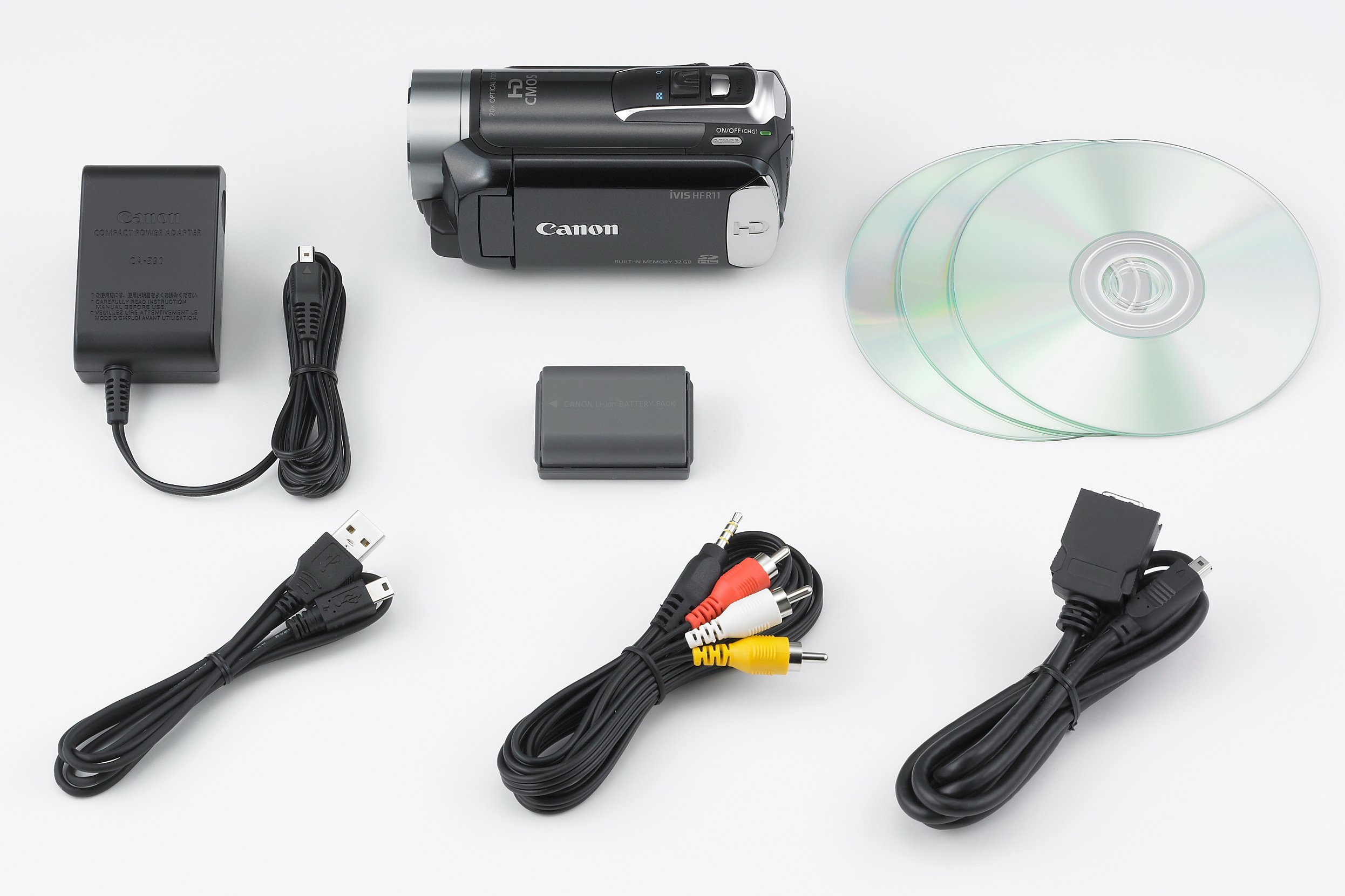 Amazon | Canon デジタルビデオカメラ iVIS HF R11 ブラック