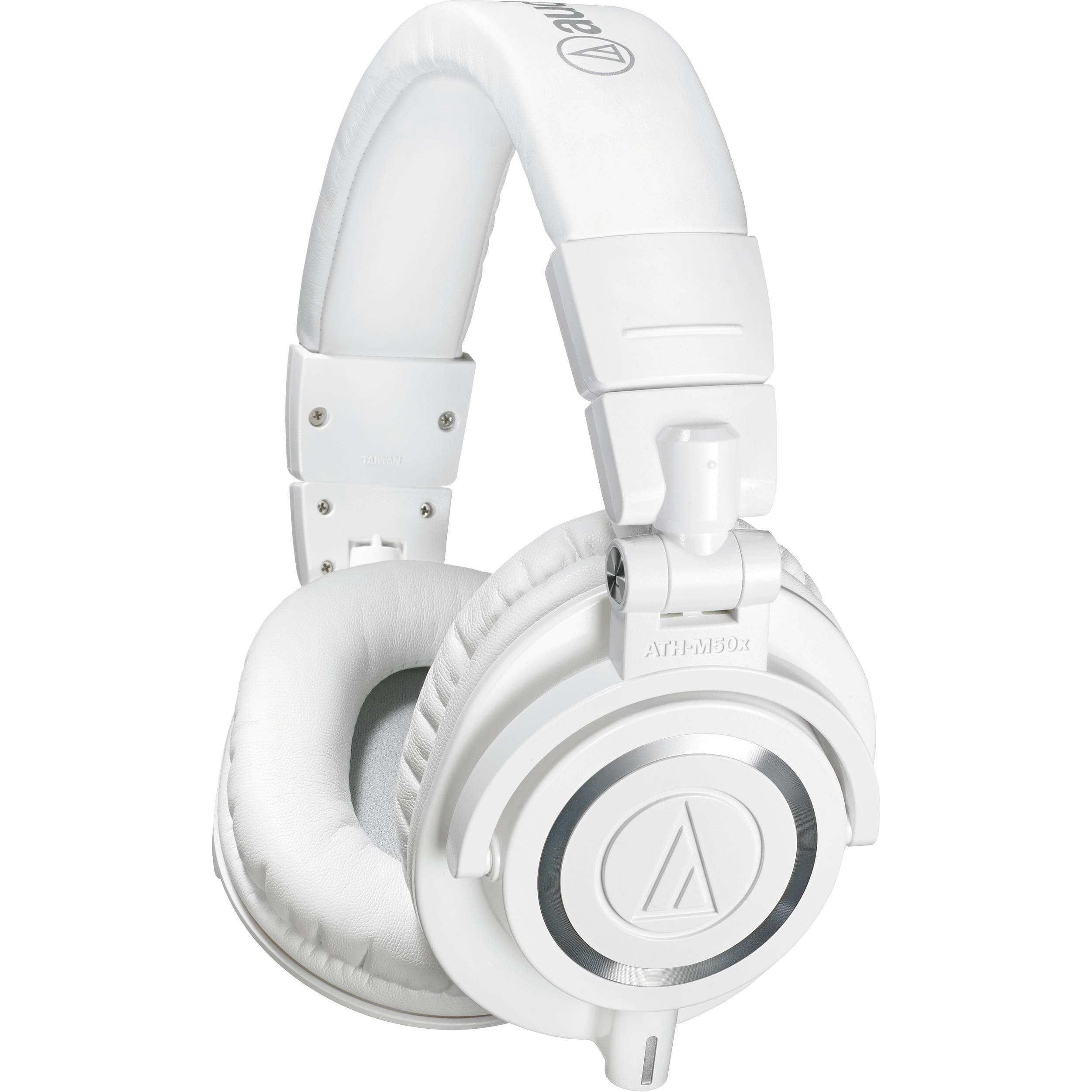 Audio Technica ATH-M50XWH Headphones - White : Audio-Technica