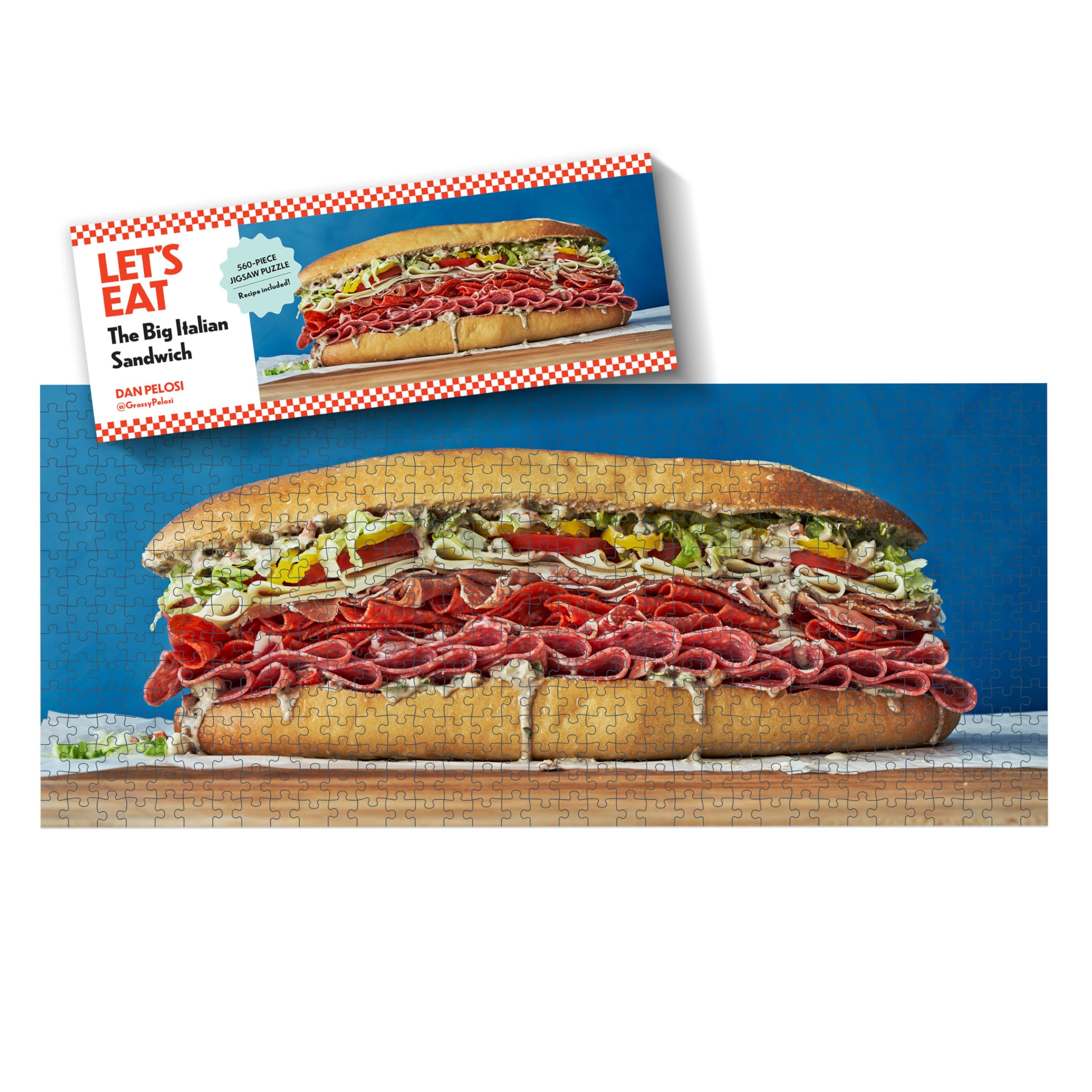 Amazon.com: The Big Italian Sandwich Puzzle: 560-Piece Jigsaw