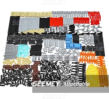 Amazon.com: SEEMEY 884 Pieces Axle Chain Link Connectors Bricks