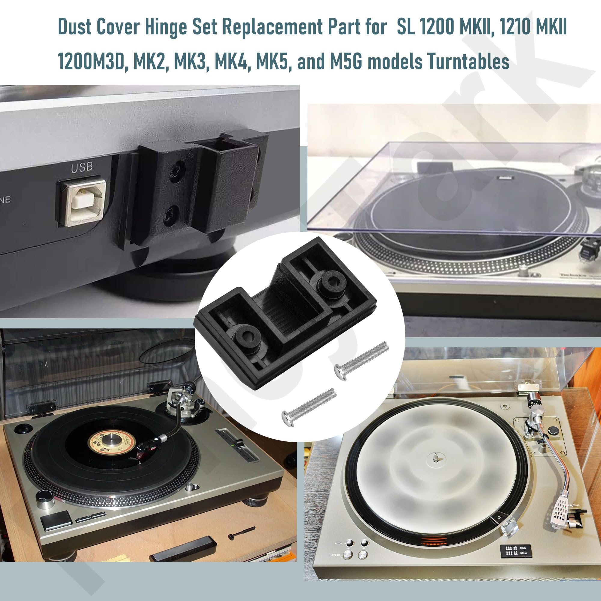 Amazon.co.jp: ダストカバーヒンジセット 交換用パーツ 2個パック