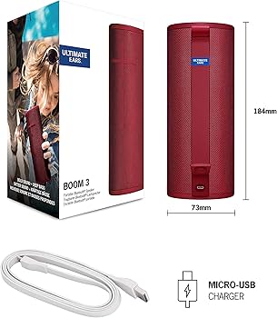 Amazon.com: Ultimate Ears Boom 3 Wireless Bluetooth Speaker, Bold