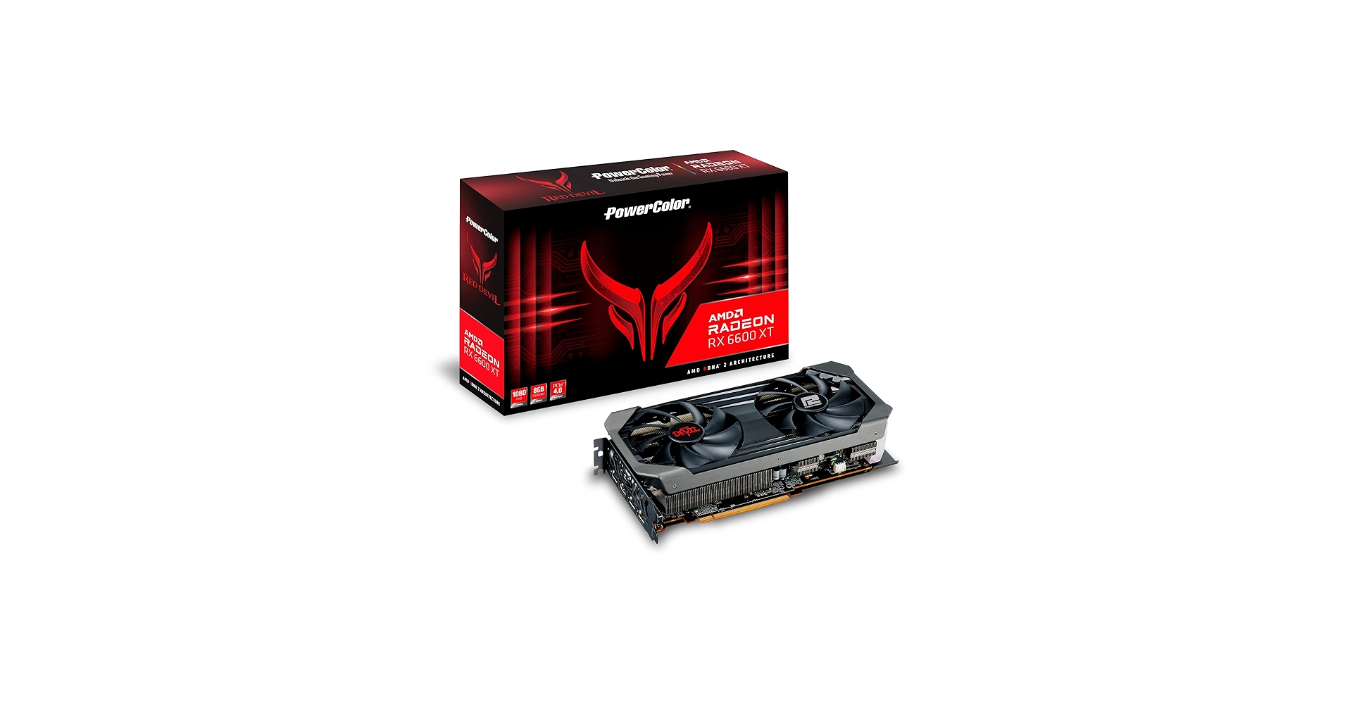 Amazon.com: PowerColor Red Devil AMD Radeon RX 6600 XT Gaming