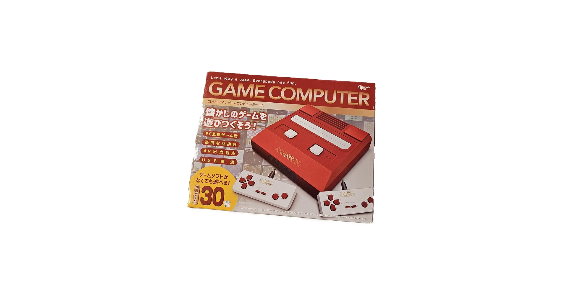 Amazon | クラシカル ゲームコンピューター ファミ-コン互換機 内臓