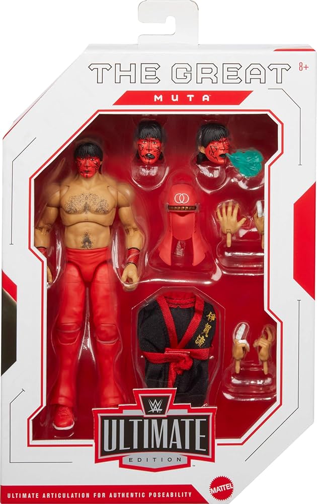 WWE WCW グレート・ムタ ULTIMATE mattle Amazon.com: Mattel WWE