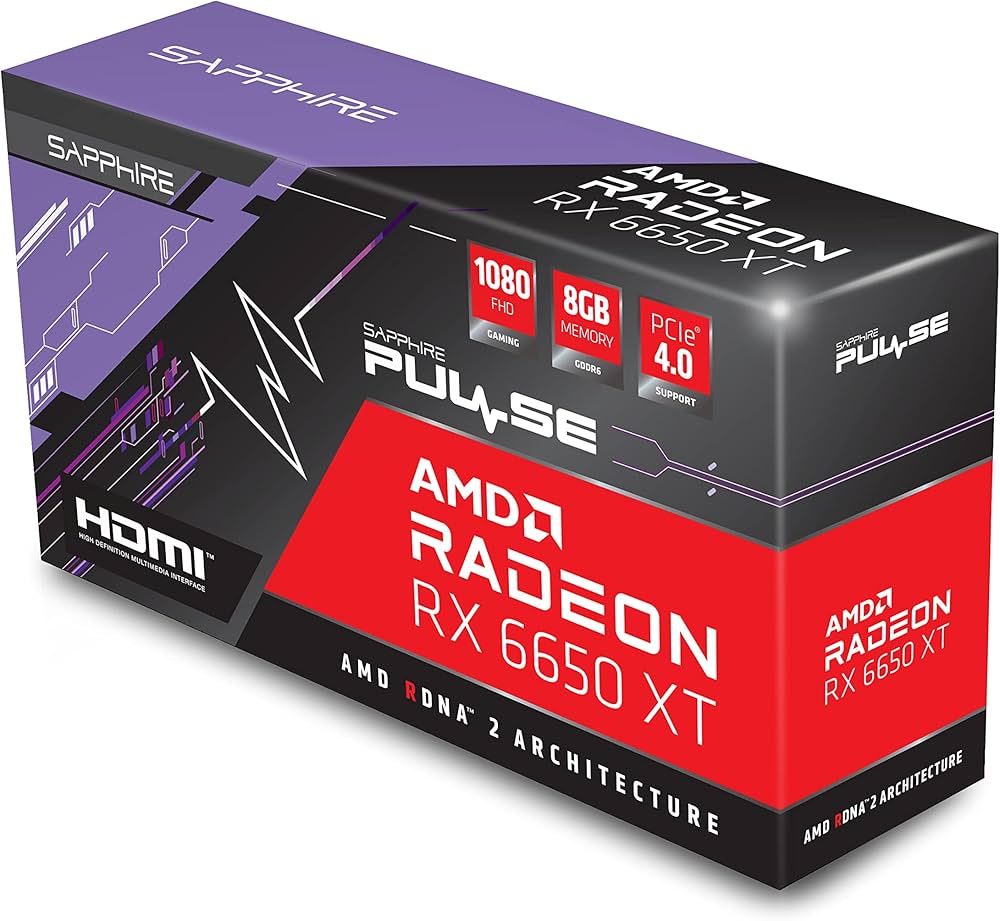 Amazon | Sapphire Pulse AMD Radeon RX 6650 XT 8GB GDDR6