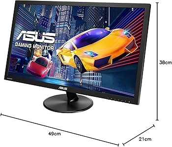 ASUS VP228HE, 21.5 InchFHD (1920x1080) Gaming monitor, 1ms, HDMI