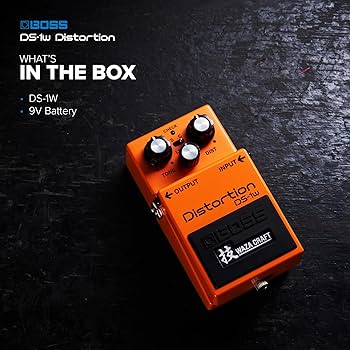 Amazon.com: BOSS DS-1W Special Edition Waza Craft Distortion Pedal