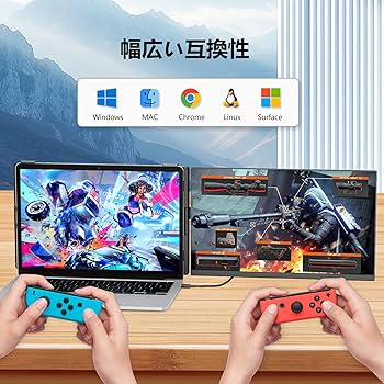 Amazon.co.jp: Alichome P5 デュアルモニター 15.6インチ モバイル pc