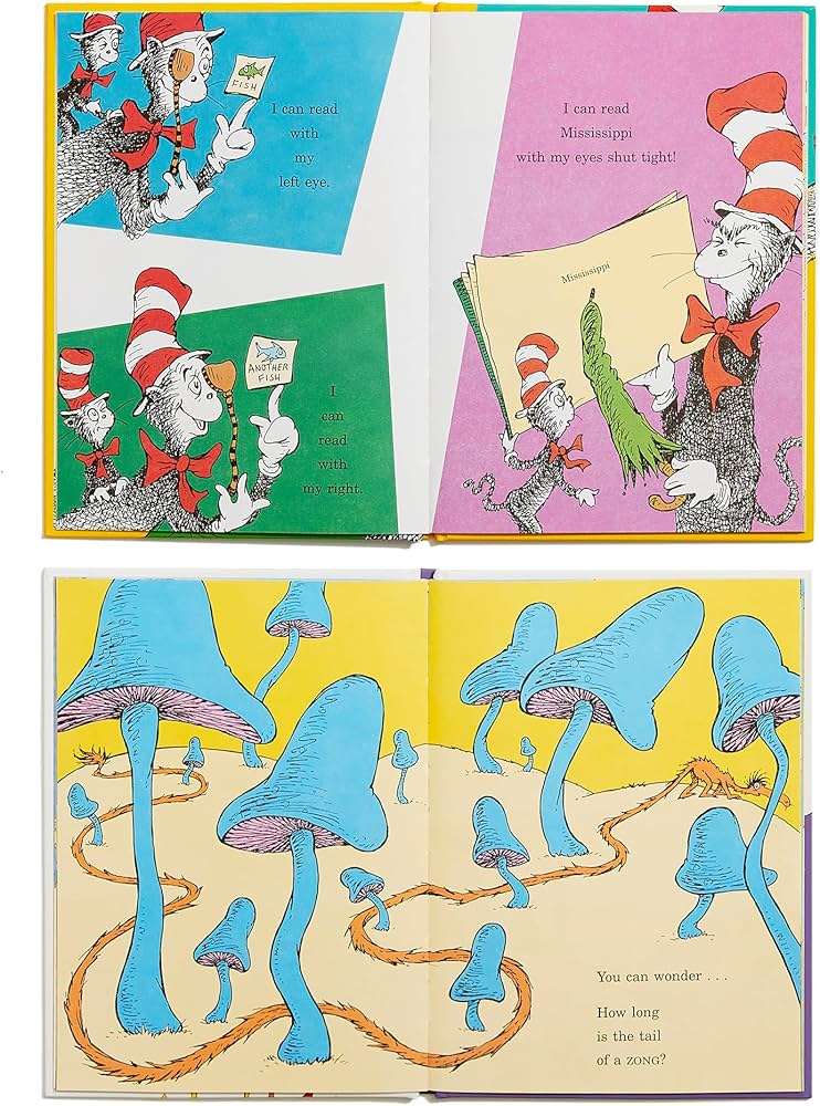 Dr. Seuss's Second Beginner Book Boxed Set Collection: The Cat in