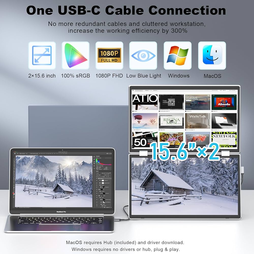 Amazon.co.jp: KEFEYA ノートパソコン画面エクステンダー 15.6インチ