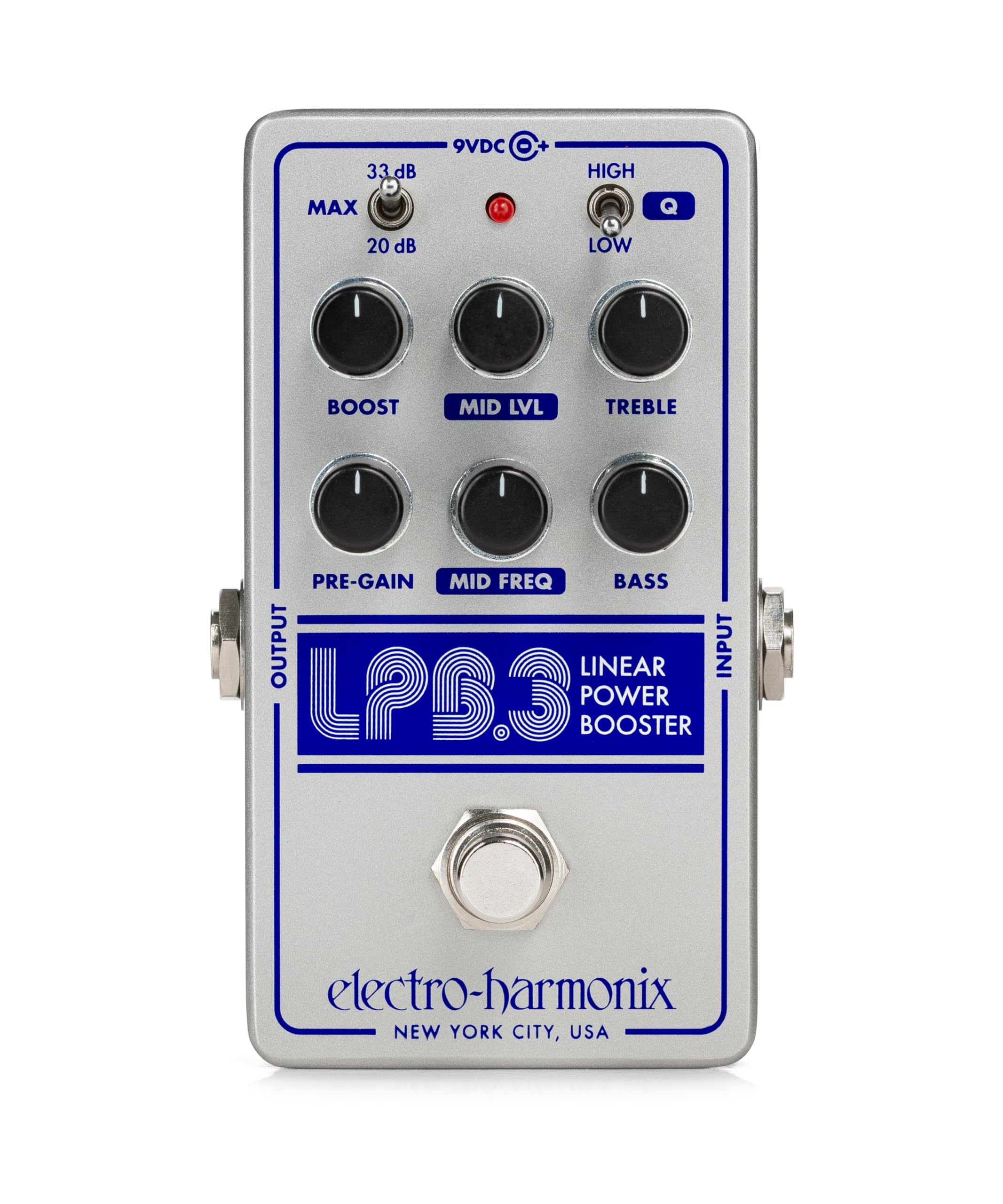 Amazon.com: Electro-Harmonix LPB-3 Linear Power Booster & EQ Pedal