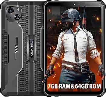Amazon.co.jp: OUKITEL RT3 Android13 防水タブレット 7GB RAM 64GB