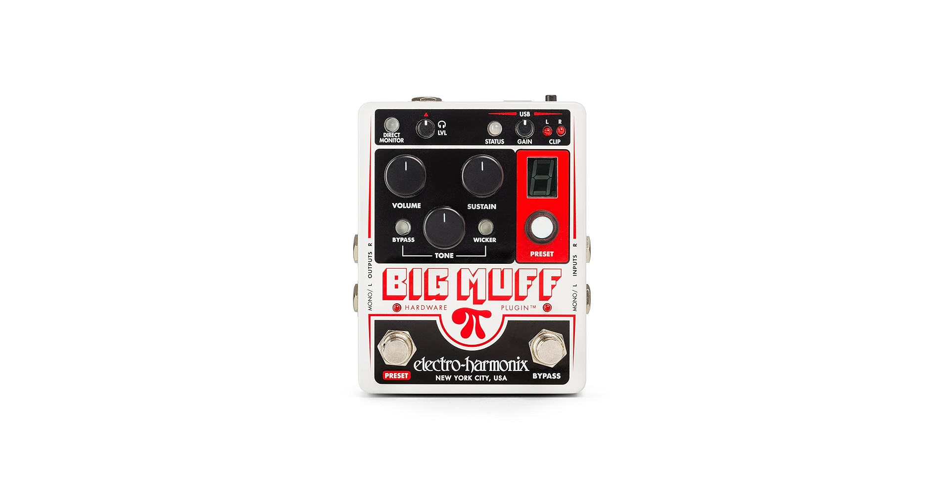 Amazon.com: Electro-Harmonix Big Muff Pi® Hardware Plugin® Pedal