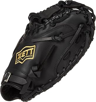 ZETT軟式キャッチャーミット ライテックス 右投げ BSCB56912A 黒