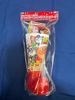 Amazon.co.jp: 不二家 アンパンマンクリスマスブーツ 1個入 : 食品