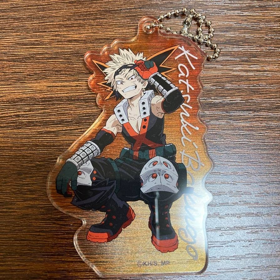 Amazon.co.jp: 爆豪 勝己 プラザ アクリルキーホルダー : おもちゃ
