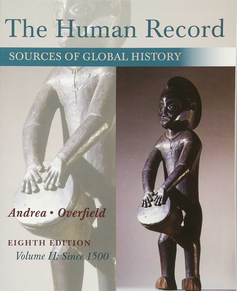 Amazon.com: The Human Record: Sources of Global History, Volume II