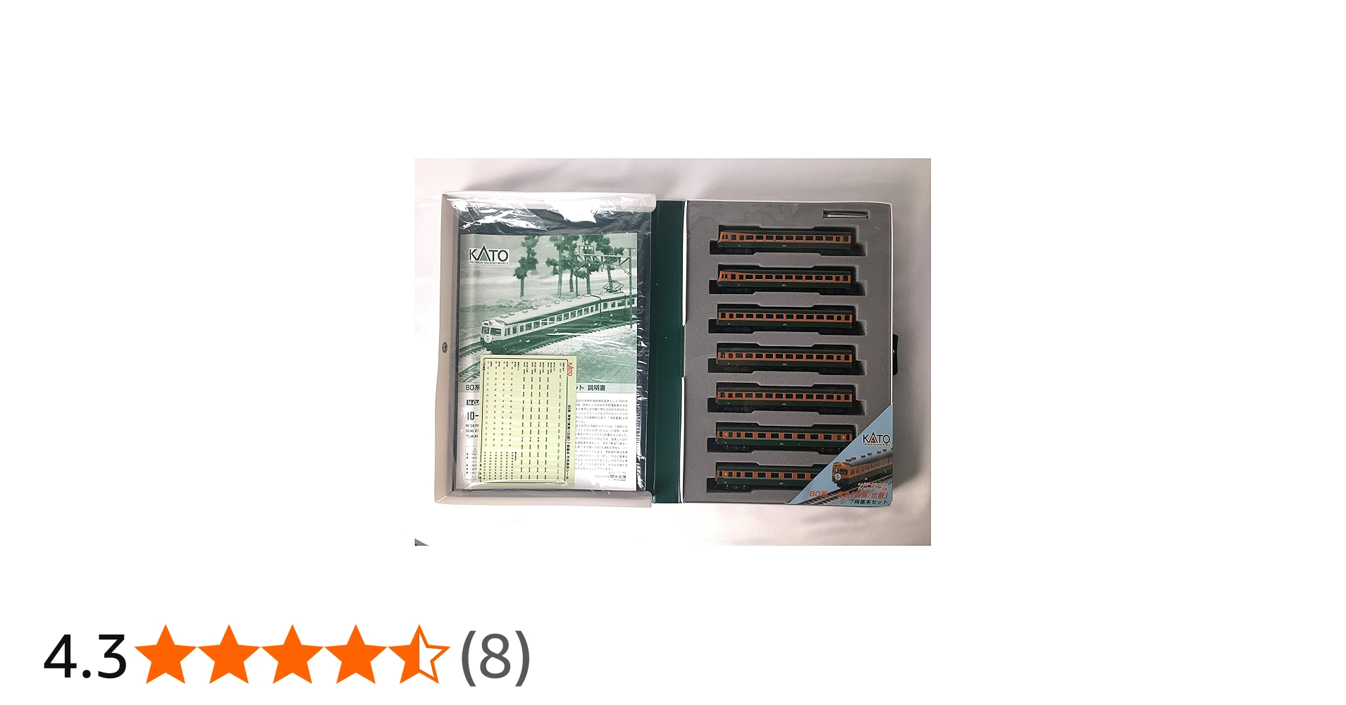 Amazon | KATO Nゲージ 80系 準急東海・比叡 基本 7両セット 10-379