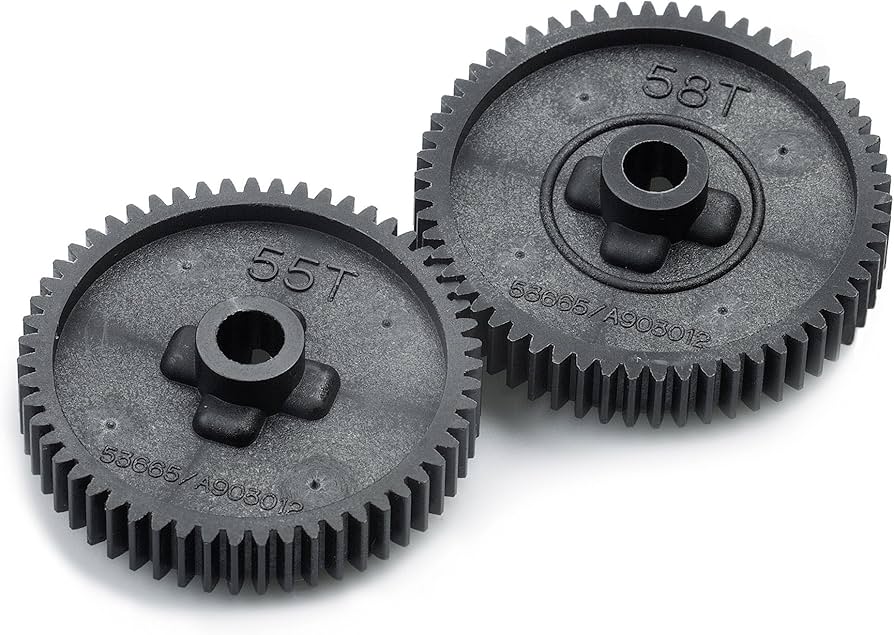 Amazon | タミヤ HOP-UP OPTIONS OP-665 TT-01スパーギヤ (55T/58T