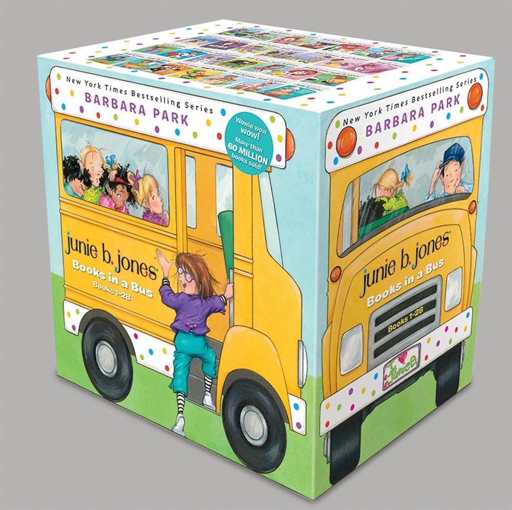Junie B. Jones Books in a Bus 28-Book Boxed Set: The Complete