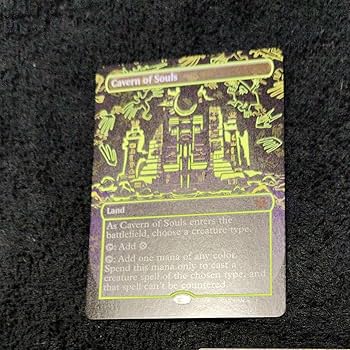 Amazon.co.jp: 魂の洞窟 MTG ネオンインク Foil 黄色 3枚セット