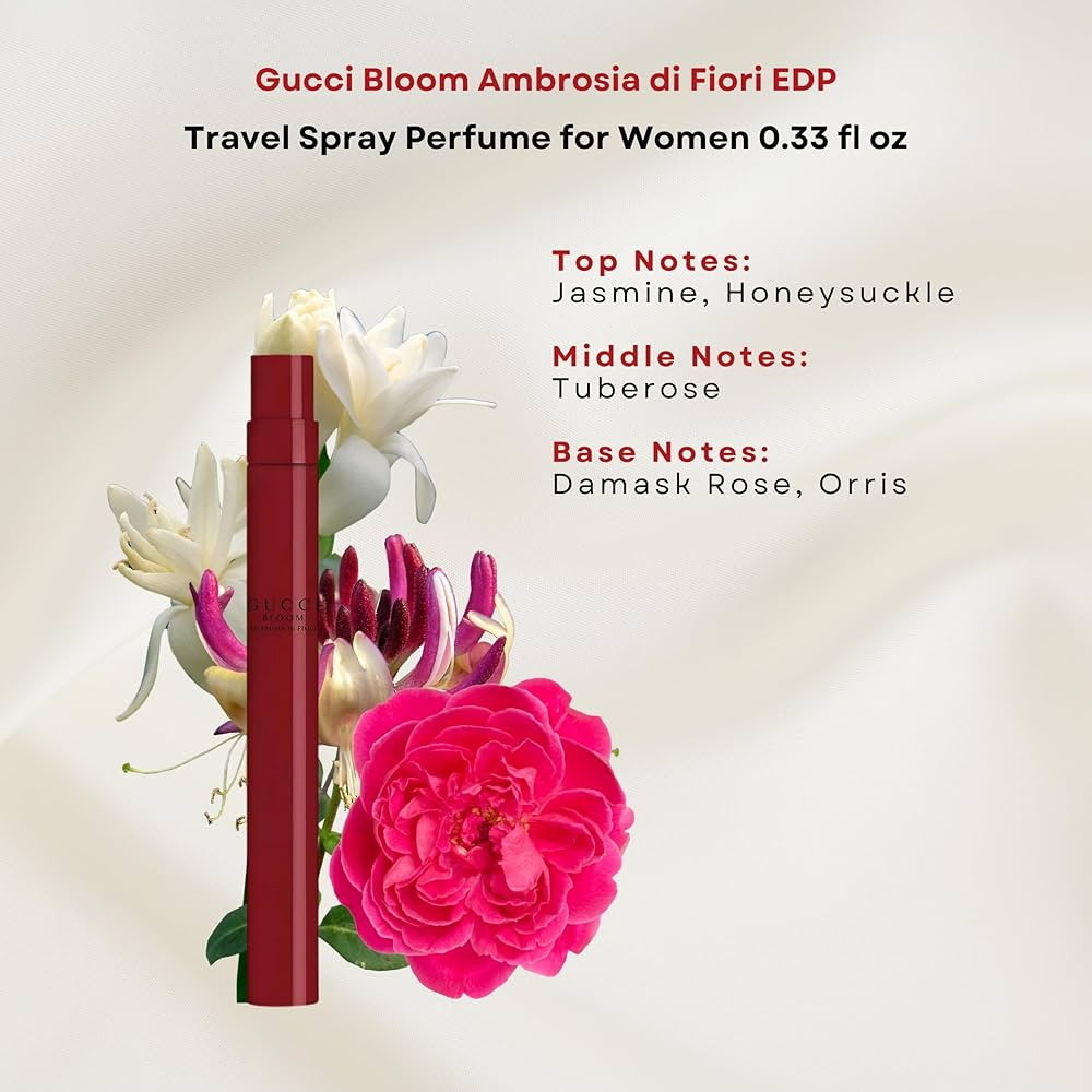 Amazon.com : Gucci Gucci Bloom Ambrosia di Fiori Intense Perfume