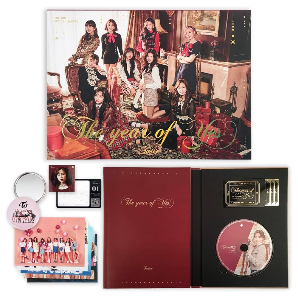 TWICE 3rd Special Album - THE YEAR OF YES [ A Ver. ] CD +