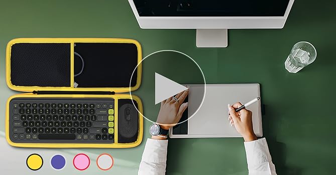 Amazon | Lebakortマウスキーボードの組み合わせケースと互換性のある