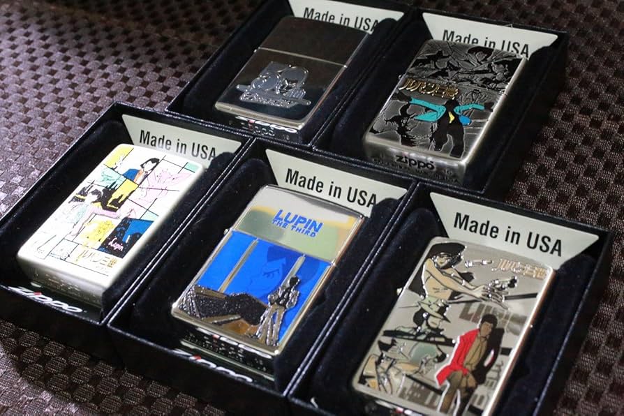Amazon.co.jp: 【50周年限定ZIPPO】 ルパン三世50周年記念ジッポ