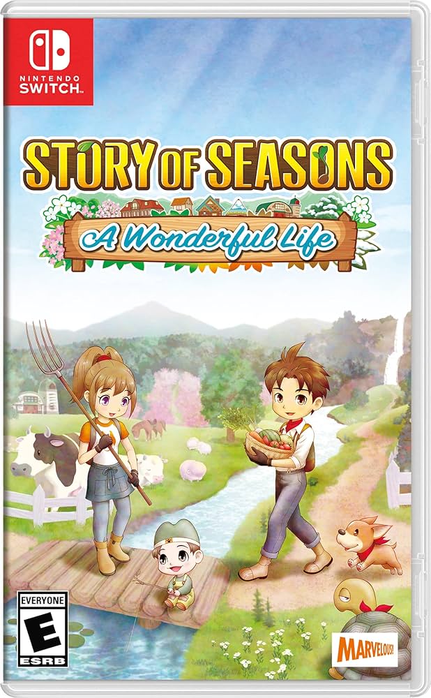 Amazon.com: Story of Seasons: A Wonderful Life - Nintendo Switch