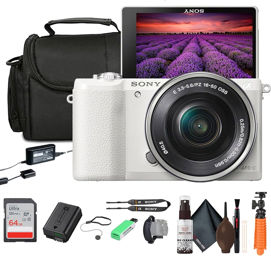 Amazon.com : Sony Alpha a5100 Mirrorless Camera with 16-50mm Power