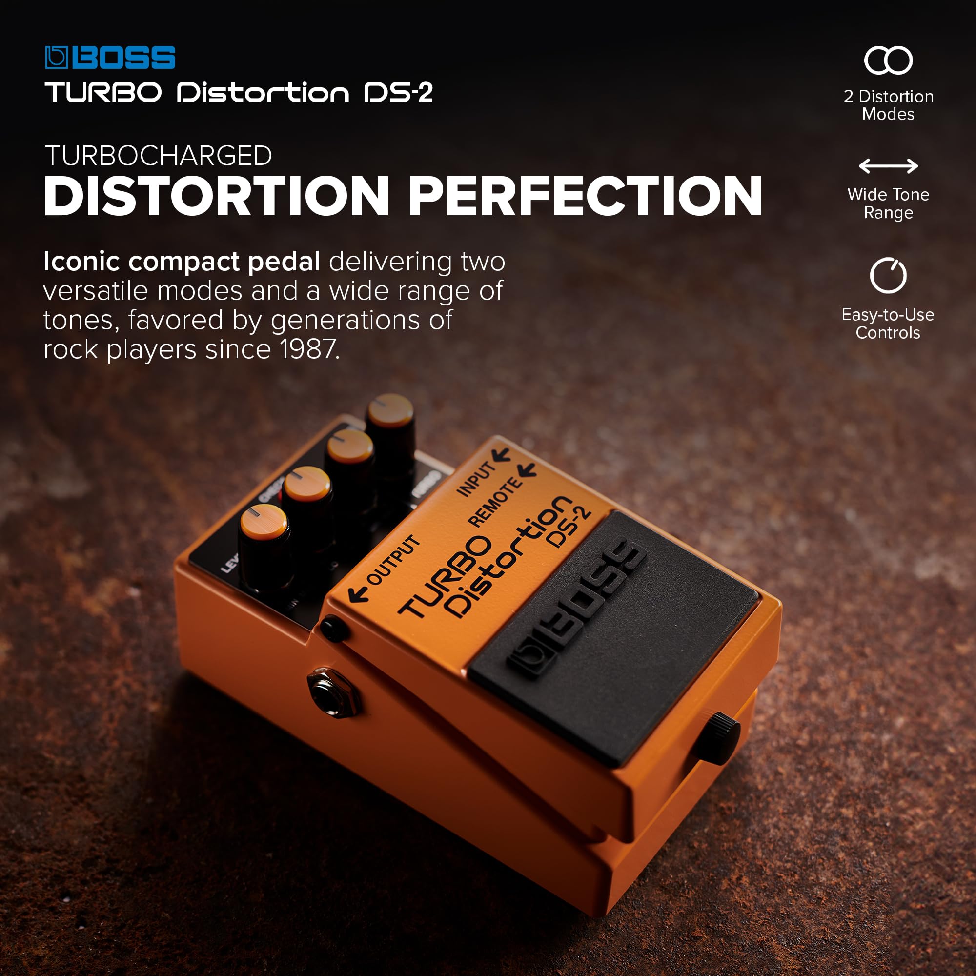 Amazon | BOSS TURBO Distortion DS-2 | ディストーション・オーバー