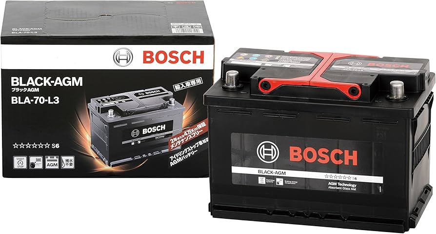 Amazon.co.jp: BOSCH(ボッシュ) 輸入車用バッテリー BLACK-AGM