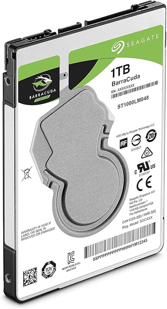 Amazon.com: Seagate BarraCuda 1TB Internal Hard Drive HDD – 2.5