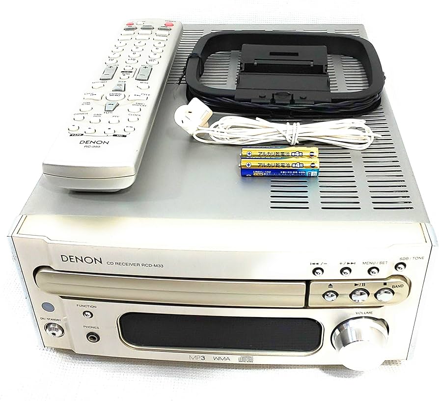 Amazon.co.jp: Denon CDレシーバー シルバー RCD-M33-S : 家電＆カメラ