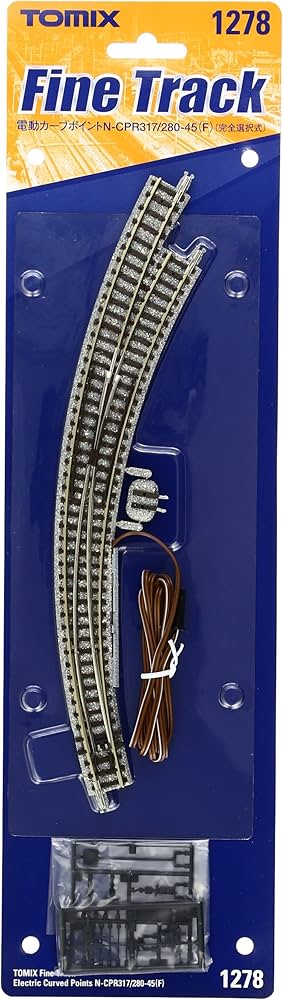 Amazon | TOMIX Nゲージ 電動ポイント N-CPR317/280-45 F 完全選択式