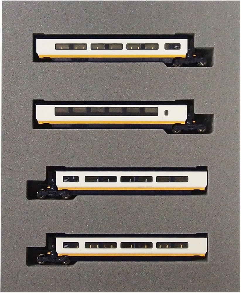 Amazon | KATO Nゲージ ユーロスター 増結 4両セット 10-1296 鉄道模型