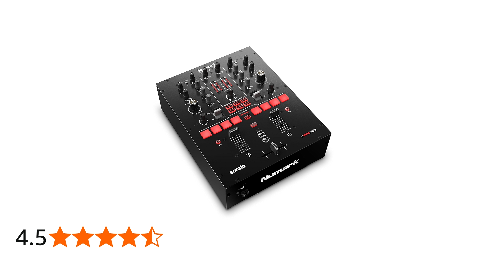 Numark Scratch Two-Channel DJ Scratch Mixer for Serato DJ Pro