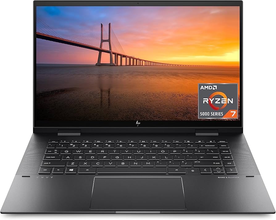 Amazon.com: HP Envy x360 Convertible 15-inch Laptop, AMD Ryzen 7