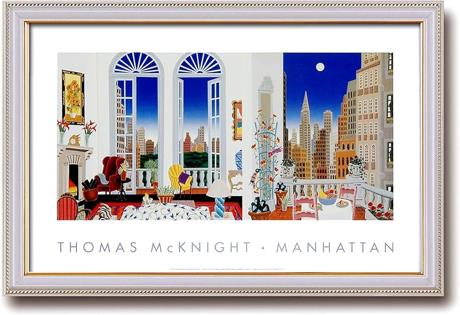 Amazon.co.jp: ワイドポスター額 □トーマス・マックナイト(Thomas