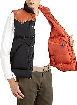 Amazon | [ビームス] ROCKY MOUNTAIN FEATHERBED 別注 ダウンベスト