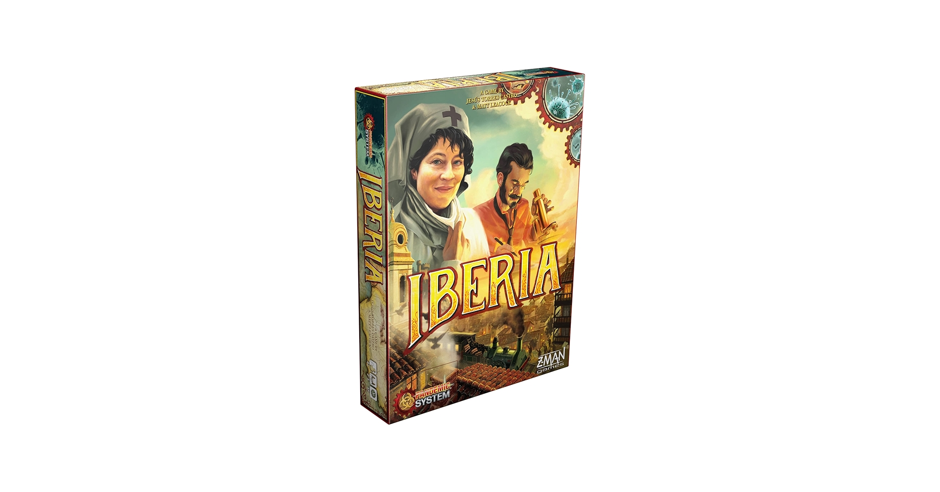 Amazon.com: Pandemic: Iberia - Historic Disease-Fighting Board
