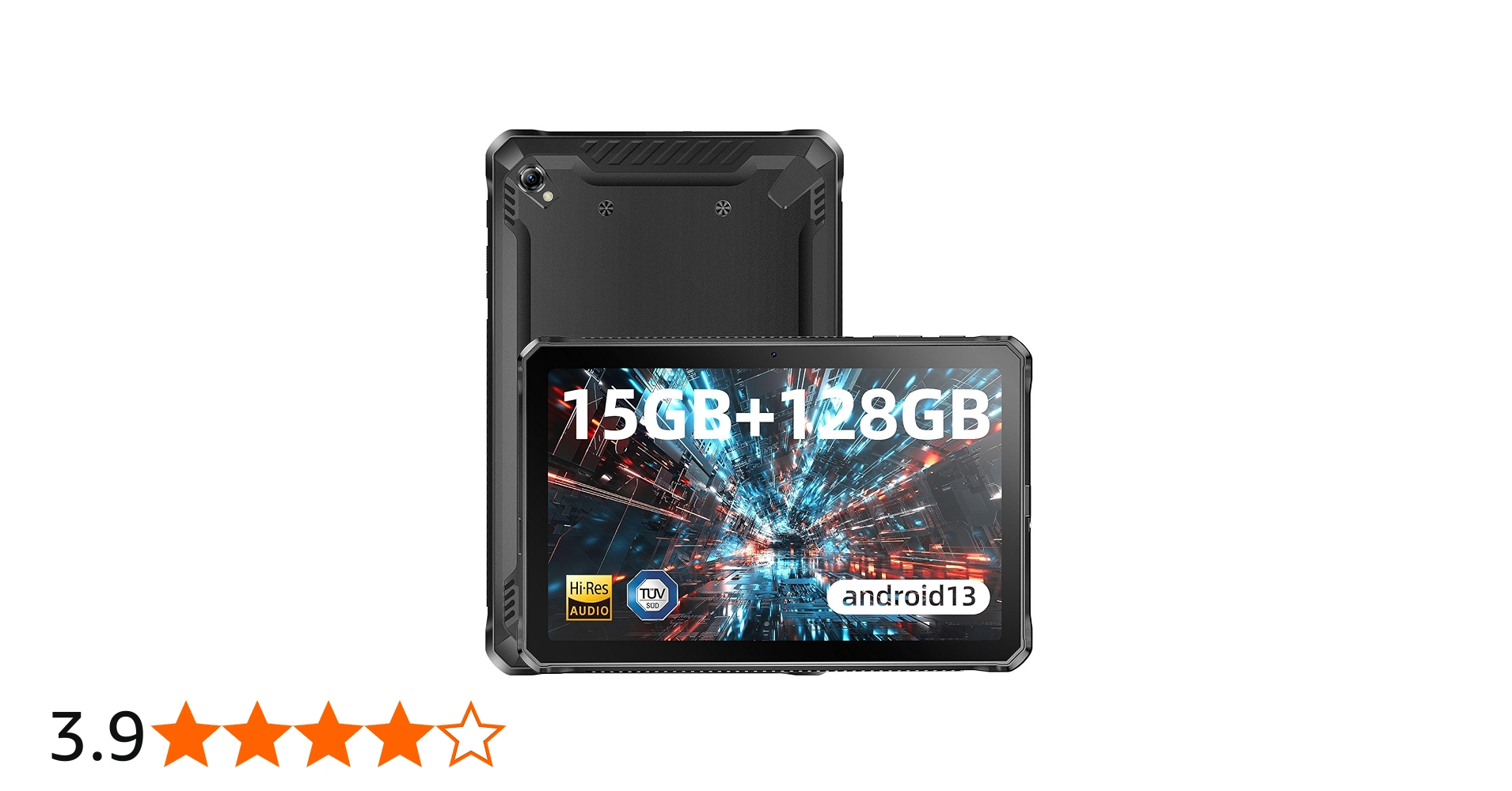 Amazon.co.jp: DOOGEE R10 防水タブレット Android 13 、15GB RAM(8+