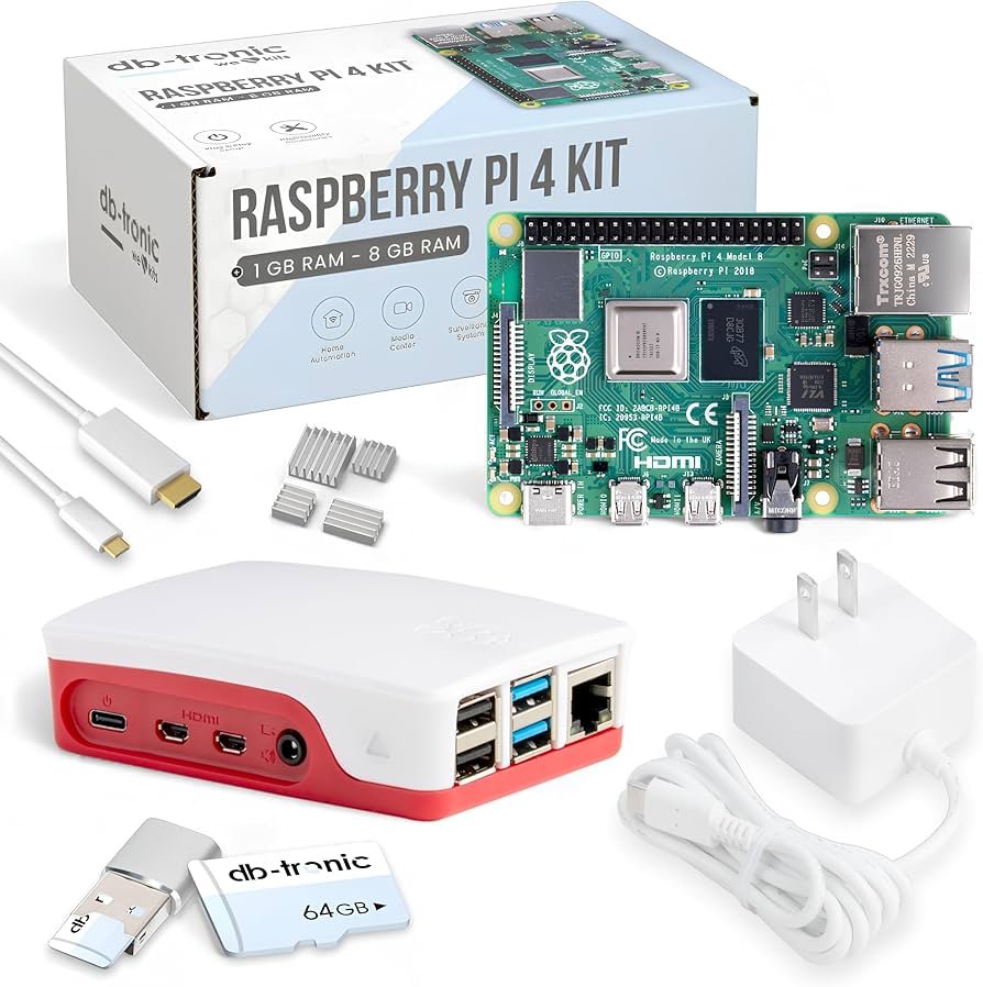 Amazon.com: Raspberry Pi 4 4GB Starter Kit | 64GB Edition
