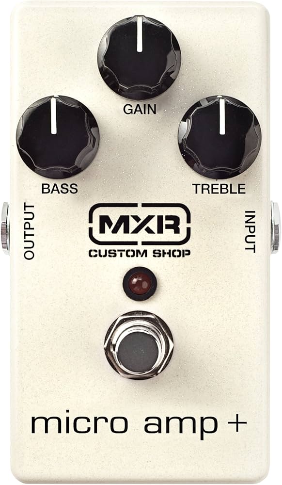 Amazon | MXR CSP233 MICRO AMP+ | ブースター | 楽器・音響機器